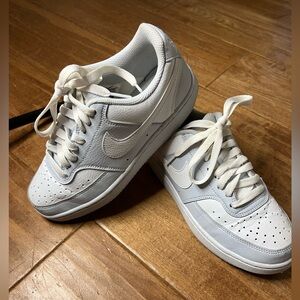 Nike White and Gray Sneakers